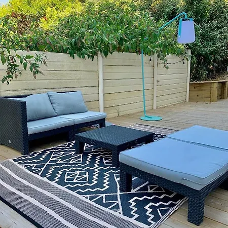 T3 Les Anemones A 50m De La Plage Avec Grande Terrasse Et Grand Jardin *